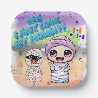 Assiettes En Carton Joli Halloween ! 👻