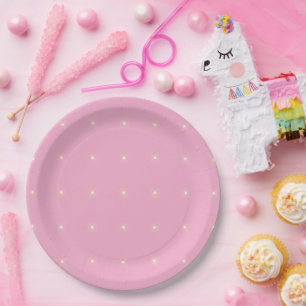 Assiettes En Carton joli petit cœur coloré cœur