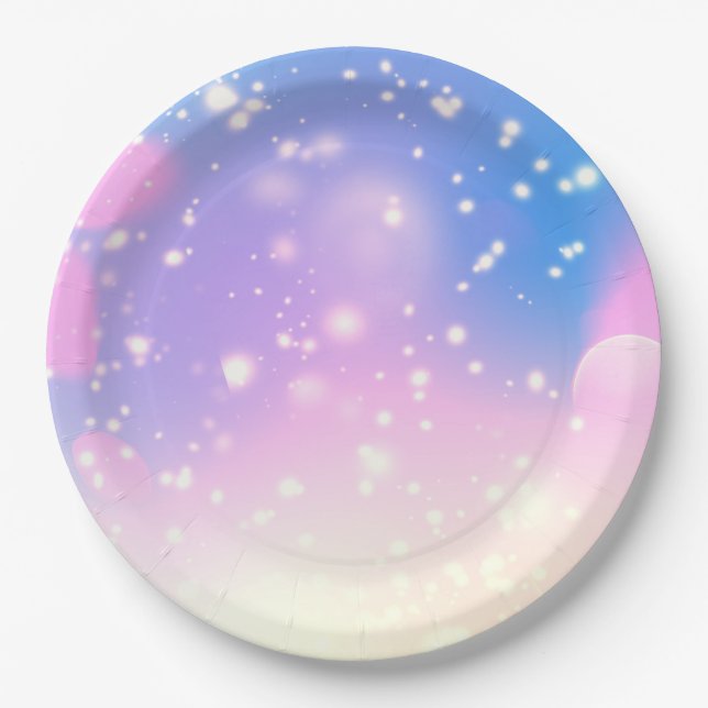 Assiettes En Carton jolie plaque (Devant)