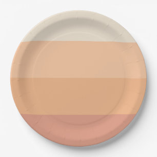 Assiettes En Carton Jolies bandes de pêche