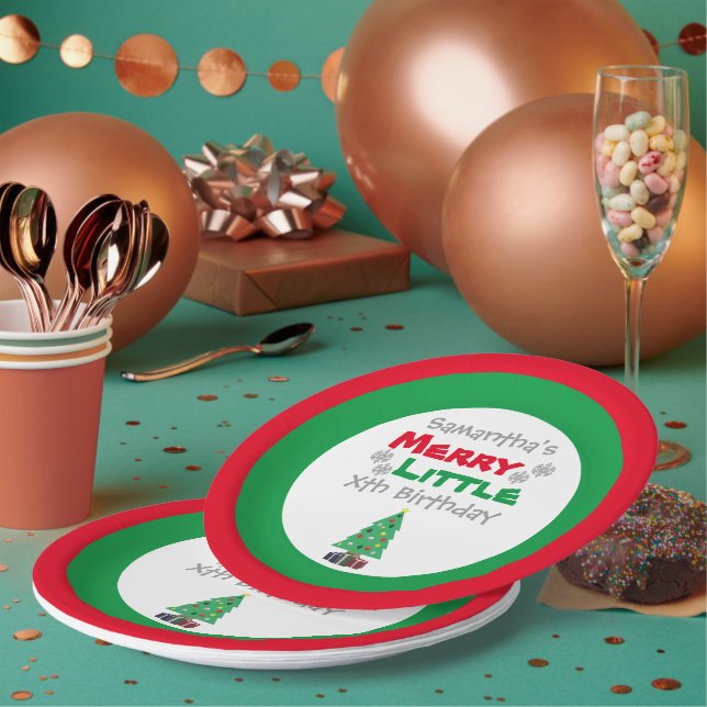 Assiettes En Carton Jory Little Plaques Papier d'anniversaire (Multi)