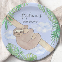 Jote Baby shower garçon Sloth