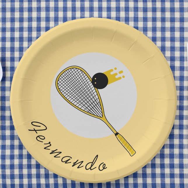 Assiettes En Carton Joueur à thème ou entraîneur fête d'anniversaire (Créateur téléchargé)