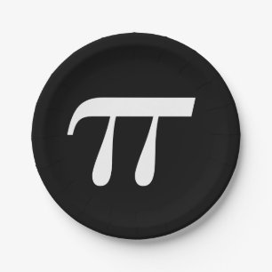 Assiettes En Carton Jour de pi