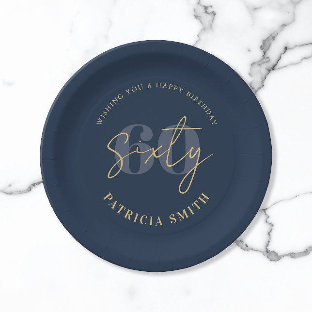 Assiettes En Carton Jour du 60e anniversaire de la Marine moderne (Créateur téléchargé)