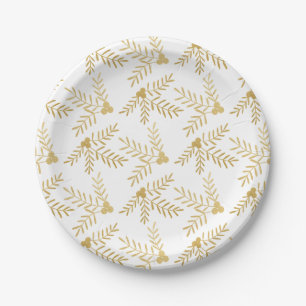 Assiettes En Carton Joyeuses vacances