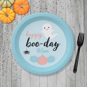 Assiettes En Carton Joyeux anniversaire de Boo Day