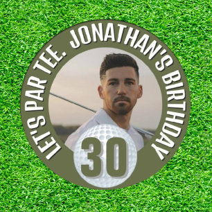 Assiettes En Carton Joyeux Anniversaire, Légende du golf