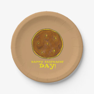 Assiettes En Carton Joyeux Fasnacht Fastnacht Jour de Pâques Plaques d