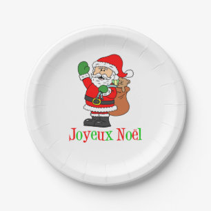Assiettes En Carton Joyeux Noel