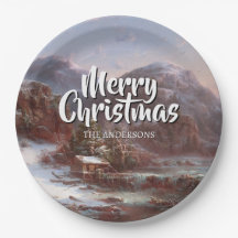 Joyeux Noël hiver vintage Gignoux