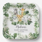 Jungle Animal Safari Vert Baby shower Neutre