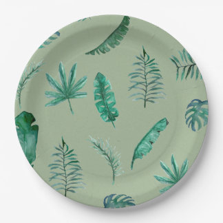 Assiettes En Carton Jungle Safari Theme Tableware