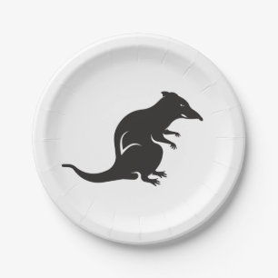 Assiettes En Carton Juste un rat