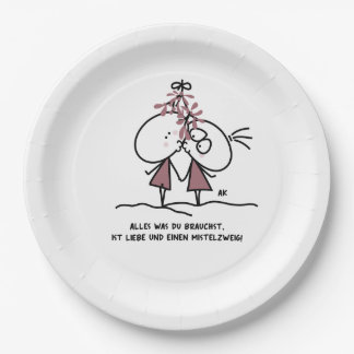Assiettes En Carton K&K Xmas Pappteller