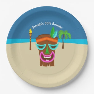 Assiettes En Carton Kids Hawaiian Luau Party