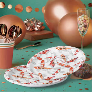 Assiettes En Carton Koi
