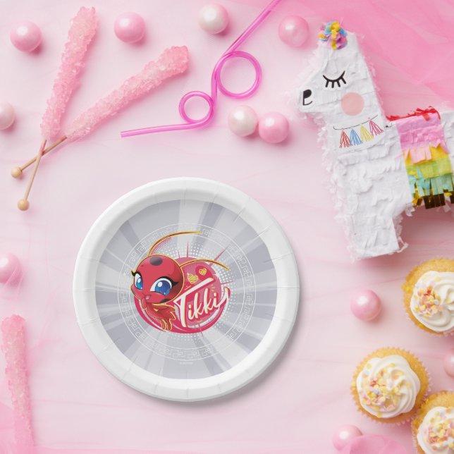 Assiettes En Carton Kwami Tikki (Fête)