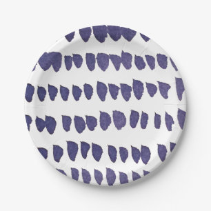 Assiettes En Carton La couleur pour aquarelle repère la plaque à