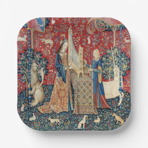 Assiettes En Carton La Dame et la licorne, Audition