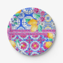 La Dolce Vita Italienne Citron mariage Plaque papi