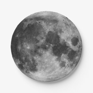 Assiettes En Carton La Pleine lune
