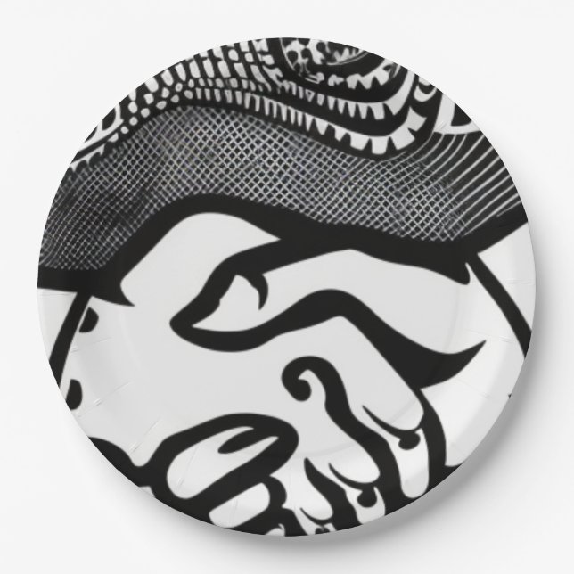 Assiettes En Carton La promesse (Devant)