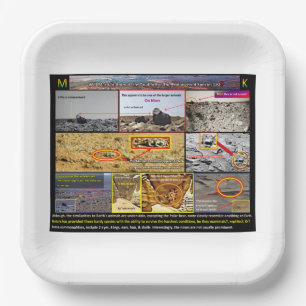 Assiettes En Carton La vie animale de Mars