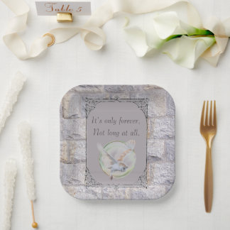 Assiettes En Carton Labyrinthe Ce n’est qu’un hibou Mariage pour toujo