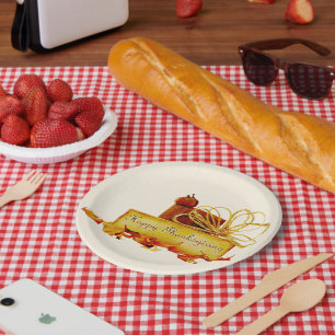 Assiettes En Carton l'ambiance chaleureuse et festive de Thanksgiving
