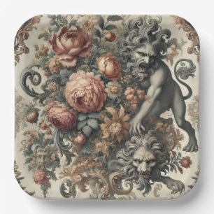Assiettes En Carton L'Apex Arcane - Mythique Floral
