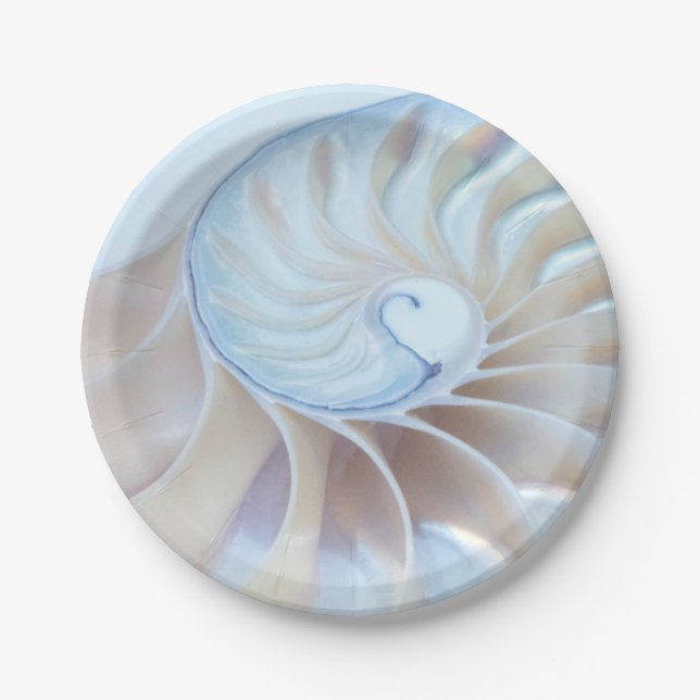 Assiettes En Carton L'art de la nature 2 (Devant)