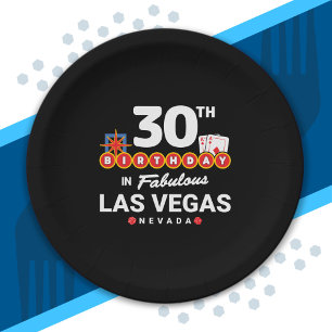 Assiettes En Carton Las Vegas Birthday Party