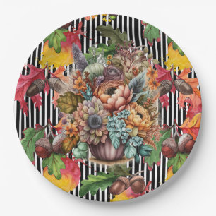 Assiettes En Carton L'automne d'Acorn