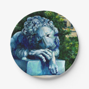 Assiettes En Carton Le Chat qui a mangé le canari