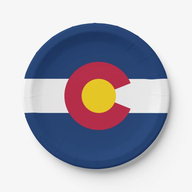 Assiettes En Carton Le Colorado (Devant)