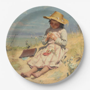 Assiettes En Carton Le jeune botaniste (par Paul Peel)