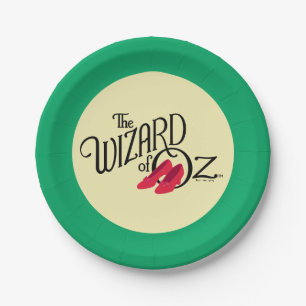 Assiettes En Carton Le Logo Wizard Of Oz™