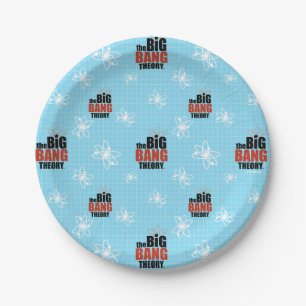 Assiettes En Carton Le Motif bleu de la théorie du Big Bang