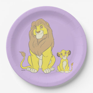 Assiettes En Carton Le Roi Lion   Rois puissants