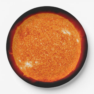 Assiettes En Carton Le Soleil