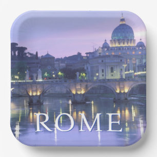 Assiettes En Carton Le Vatican   Rome, Italie