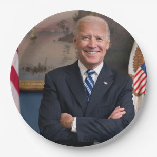 Assiettes En Carton Le vice-président Joe Biden de la présidence Obama
