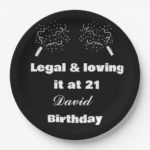 Assiettes En Carton Legal & Loving It at 21 Black&White 21e anniversai