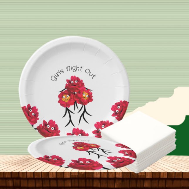 Assiettes En Carton Les femmes (Créateur téléchargé)