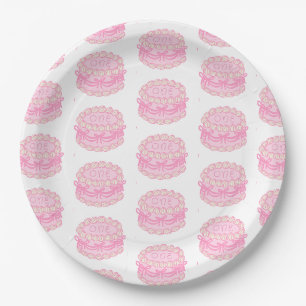 Assiettes En Carton Les filles veulent juste être pour un anniversaire