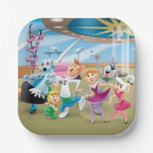Assiettes En Carton Les Jetsons   Family Dance Party