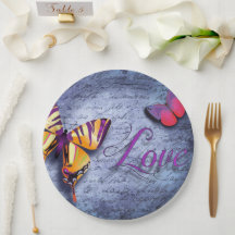 Les papillons aiment le bleu