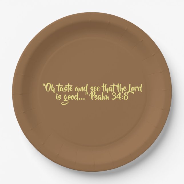 Assiettes En Carton Les plaques à papier "goût de thanksgiving et (Devant)