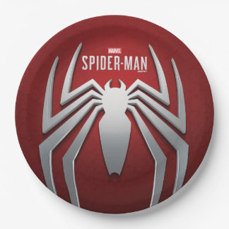 Assiettes En Carton L'homme-araignée de Marvel | Emblème d'araignée mé
